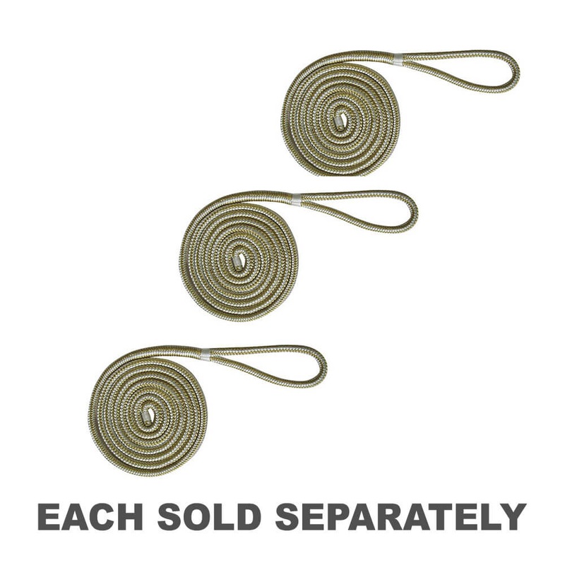 Dock / Ligne d'amarrage en nylon avec couverture