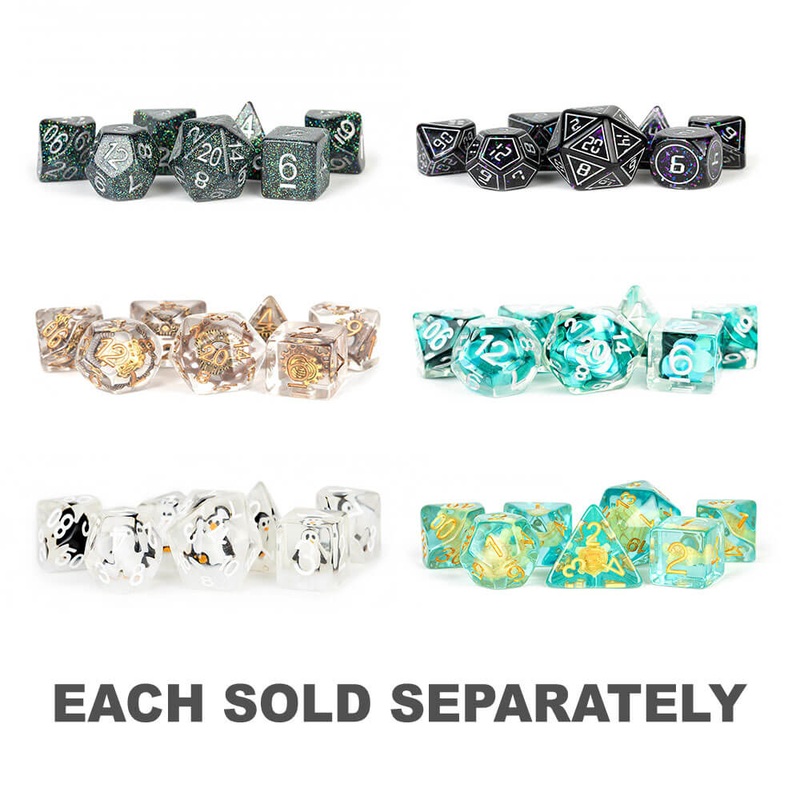 Ensemble de ds polydrique de rsine MDG 16 mm