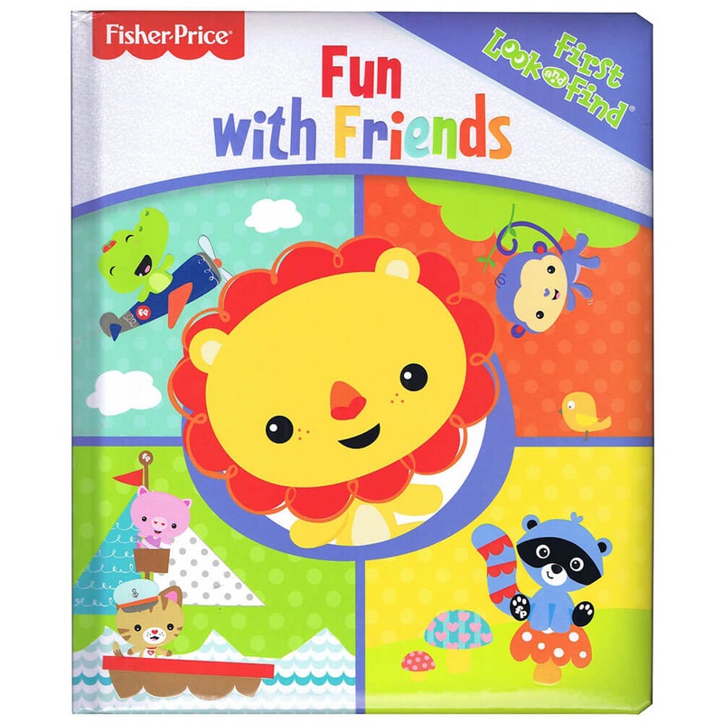 Fisher Price Fun With Friends First Look and Find Book