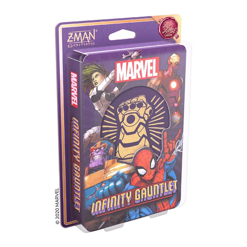 Infinity Gauntlet Un jeu de lettre d'amour