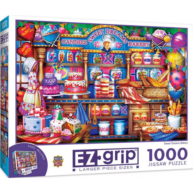 Masterpieces Ezgrip Sweet Dreams Bakery Puzzle 1000pc