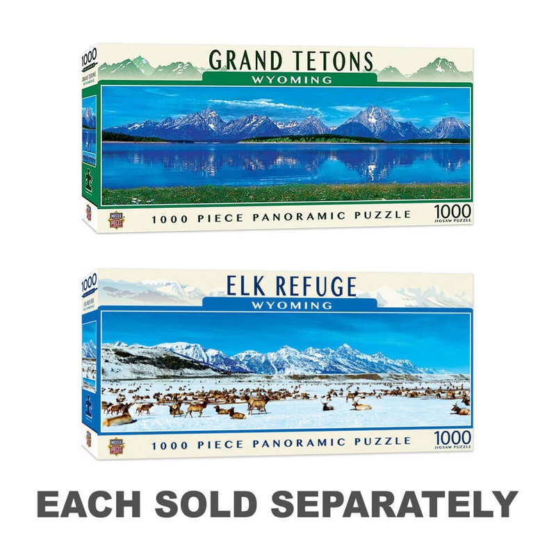 Masterpieces Panoramic Wyoming 1000pc Puzzle