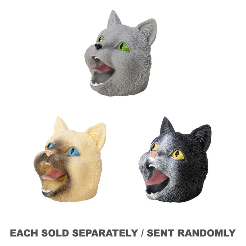 Puppet de la main de chat extensible stretchy (style alatoire 1pc)