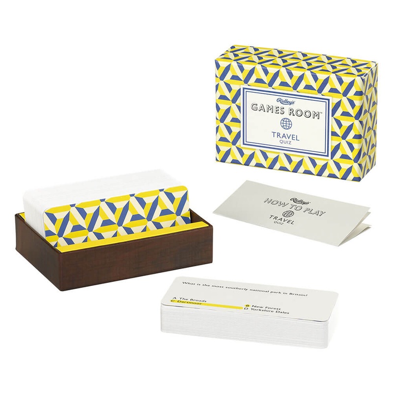 Quiz de voyage de Ridley