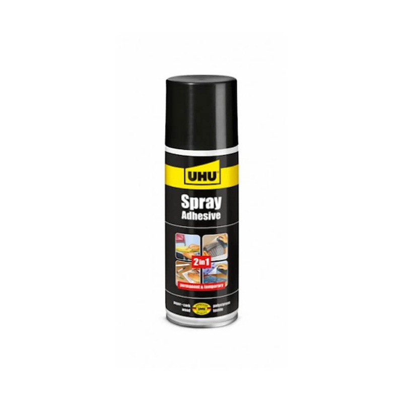 Spray adhsif 2-en-1 UHU (200 ml)