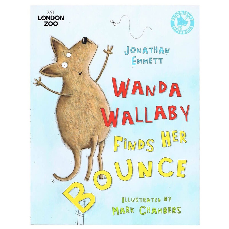 Wanda Wallaby trouve son livre d'images de rebond