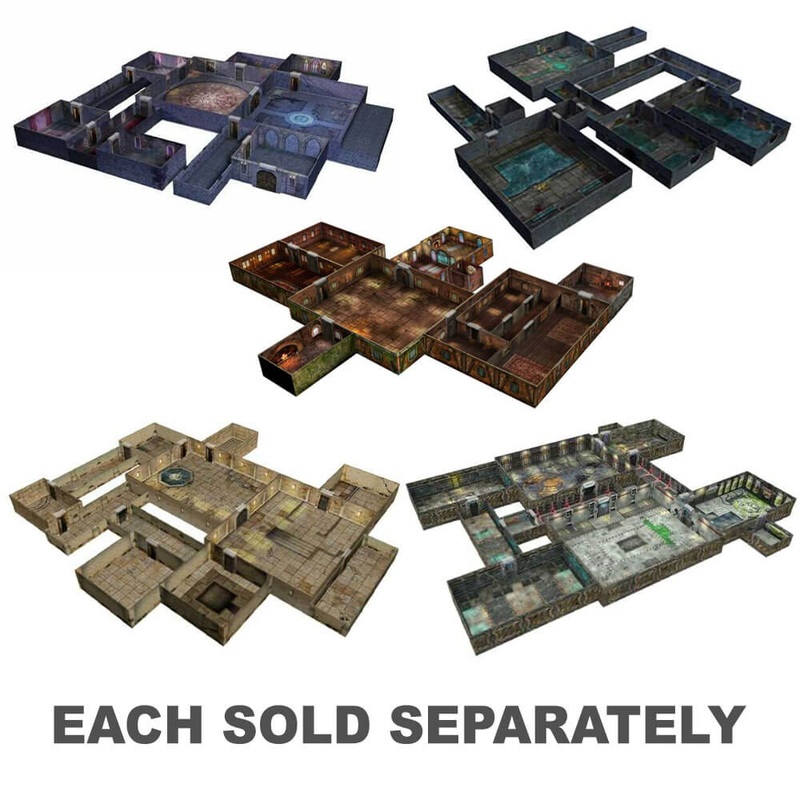 Jeu de miniatures Dungeon Tenfold