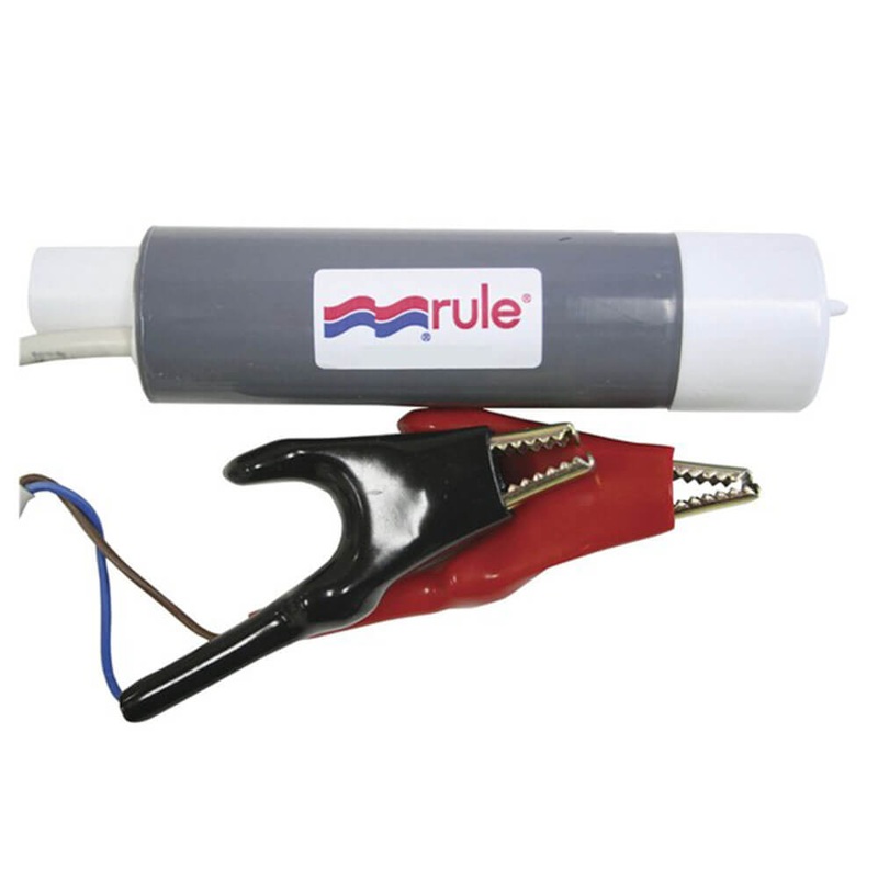 Rule IL500P 12V Grey Inline Pump 32L par minute