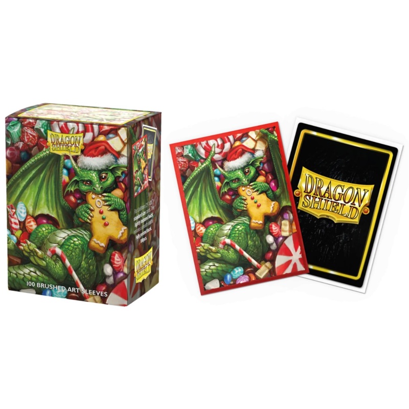 Dragon Shield 100 Pack: Brushed Art - Christmas 2024
