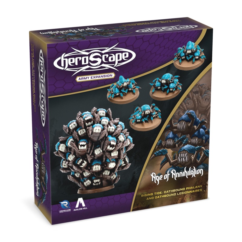 Heroscape: Rising Tide  Oathbound Phalanx & Oathbound Legionnaires Army Expansion - Wave 4