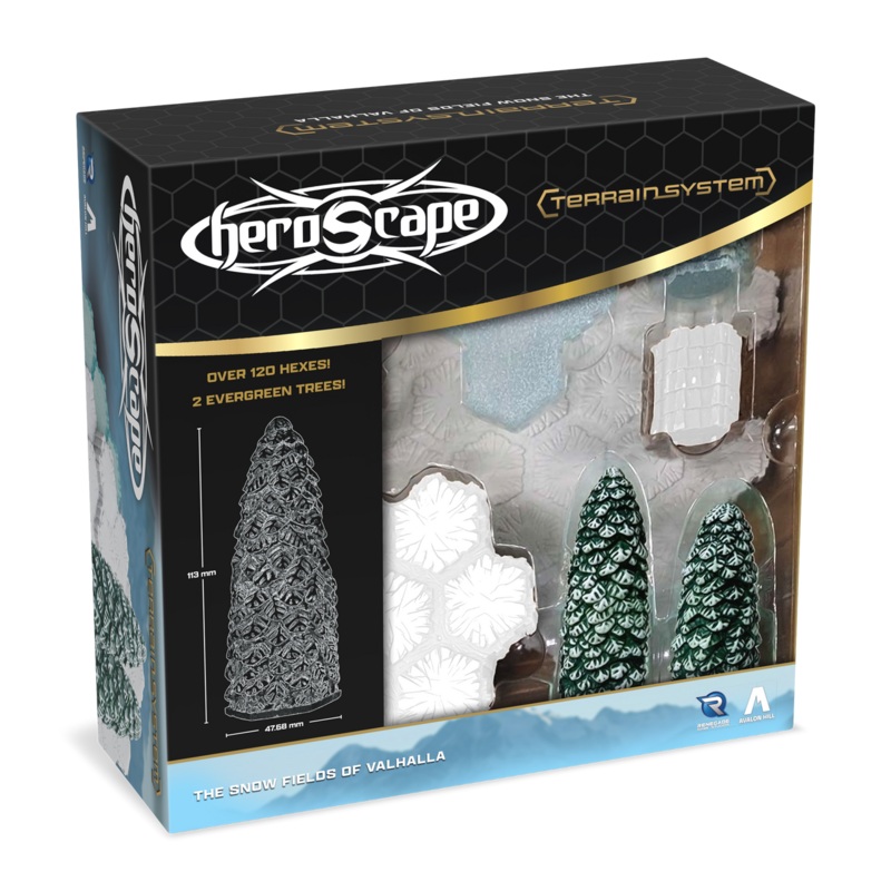 Heroscape: Terrain Expansion - The Snow Fields of Valhalla - Wave 3