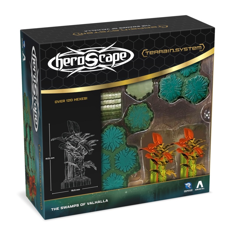Heroscape: Terrain Expansion - The Swamps of Valhalla - Wave 3