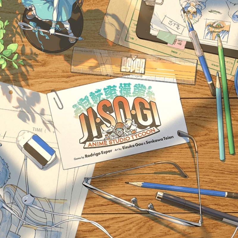 Jisogi: Anime Studio Tycoon Board Game (Crowdfunded) (Import)