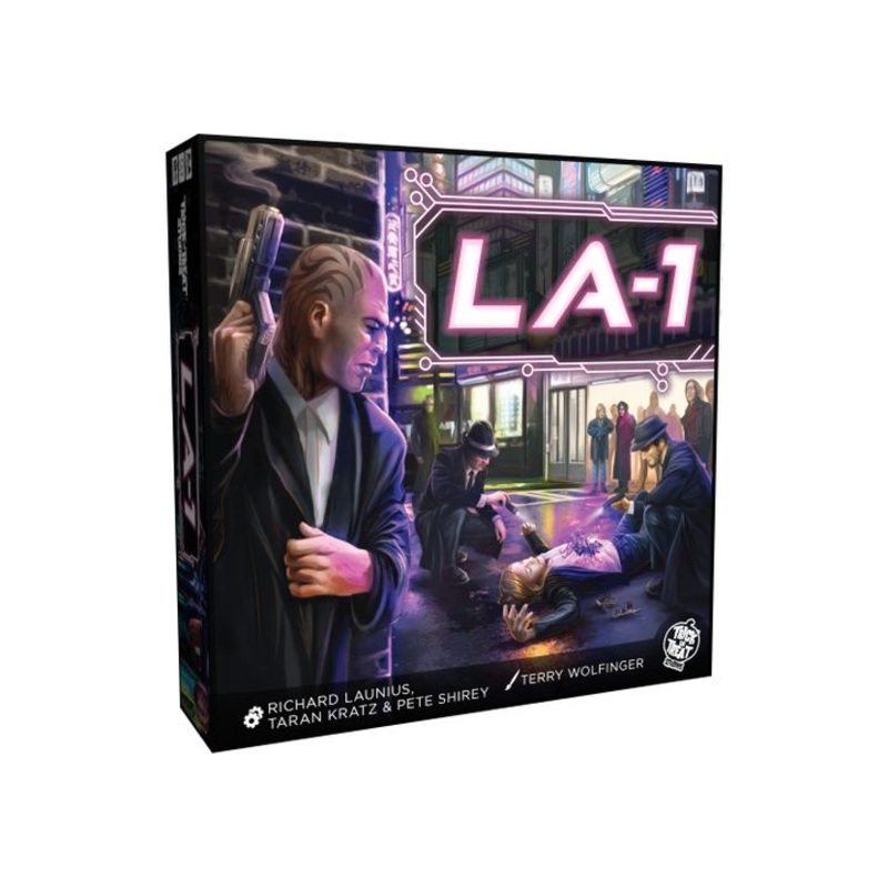 LA-1: a CyberNoir Detective Board Game (Deposit) (Kickstarter)