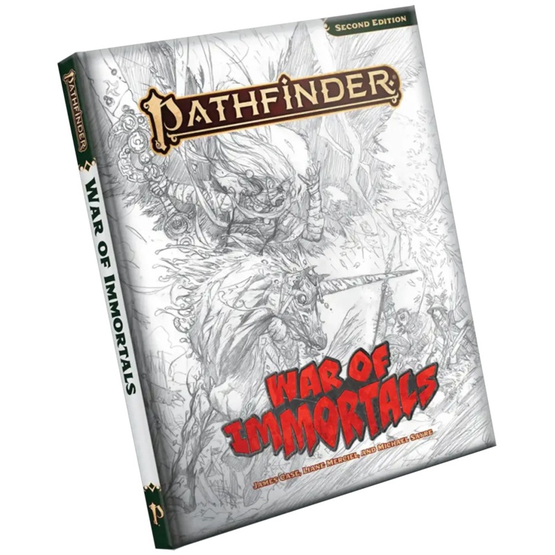 Pathfinder RPG: War of Immortals (Sketch Cover)