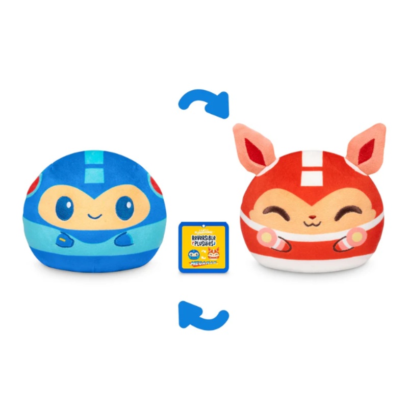 Plushie 4'': Mega Man / Rush Reversible (Capcom - Mega Man)