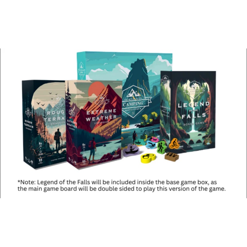 Bear Mountain Camping Adventure: A Race To The Top - All-In Edition (Kickstarter)