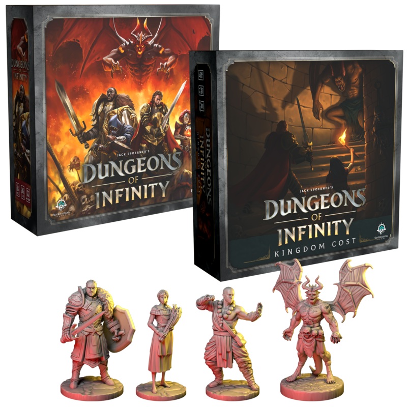 Dungeons of Infinity Deluxe Bundle + Expansion (Kickstarter Edition)