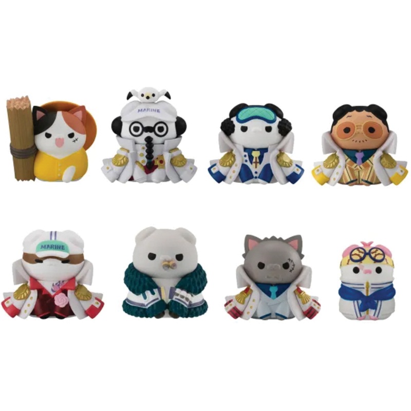 MegaHouse: Mega Cat Project - One Piece, Nyan Piece Nyan! ver. Luffy vs Marines
