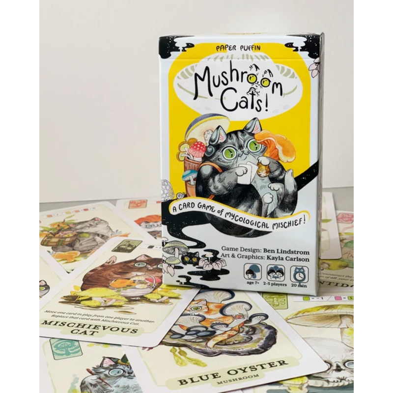 Mushroom Cats! A Game of Mycological Mischief
