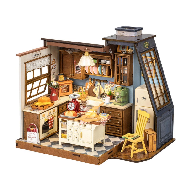 Baking Kitchen- 3D Miniature Scene