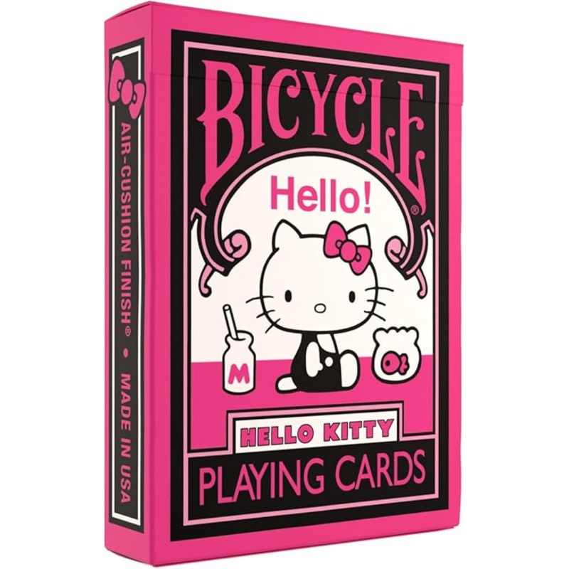 Bicycle Playing Cards: Hello Kitty Black and Pink