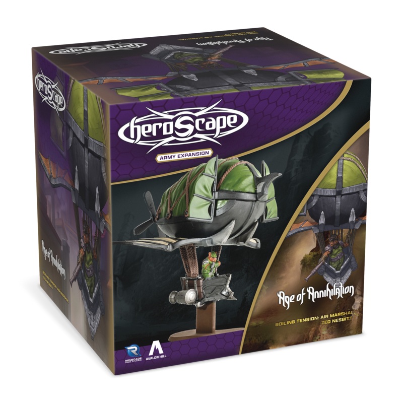 Heroscape: Air Marshal Zed Nesbitt Army Expansion - Wave 5