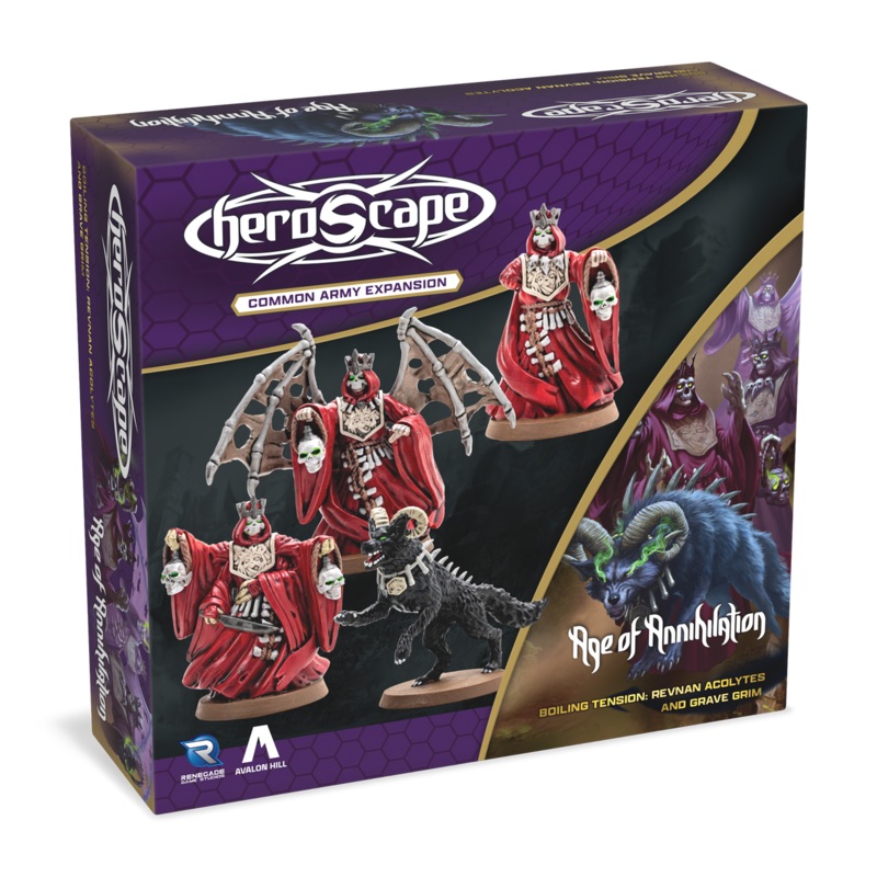 Heroscape: Revnan Acolytes & Grave Grim Common Army Expansion - Wave 6
