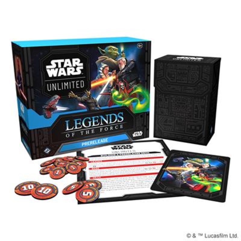 Star Wars Unlimited: Legends of the Force Pre Release Box