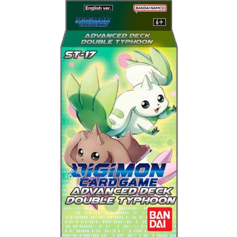 Digimon TCG: Double Typhoon - Advanced Deck Set (ST-17)