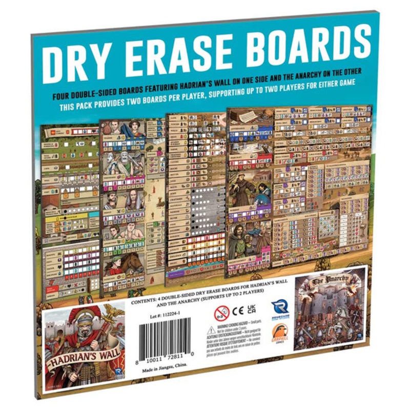 Hadrian's Wall / The Anarchy Dry Erase Boards
