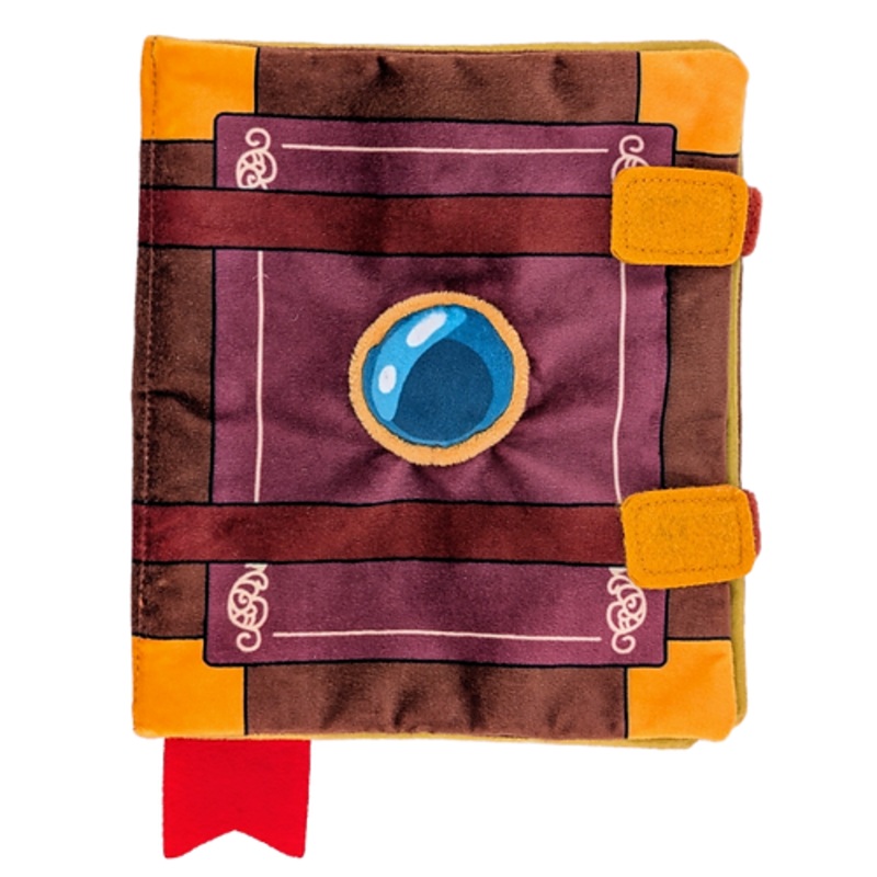 Paw-lymorph Dog Toy - Wizard's Spellbook Dog Toy  Interactive Treat-Hiding Plush
