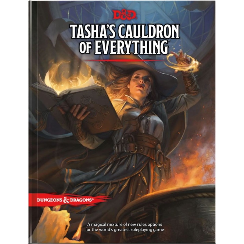 Dungeons and Dragons 5e: Tasha's Cauldron of Everything (hardcover)