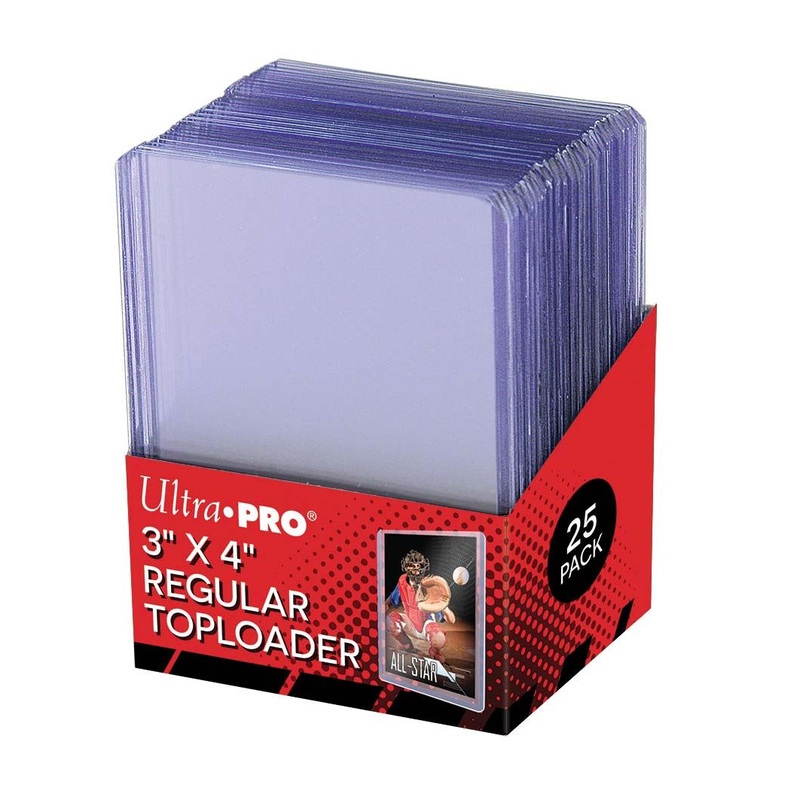 Ultrapro 3 X 4 Regular Toploader (25 count)