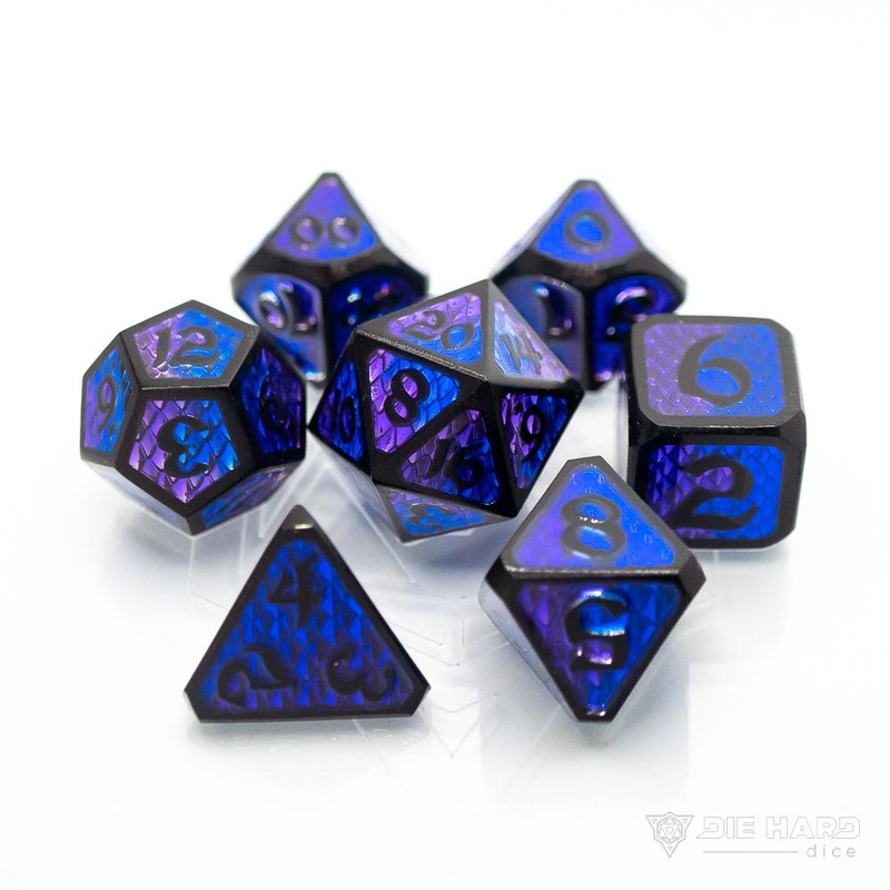 Die Hard 7-Dice Set - Drakona Embers Inra