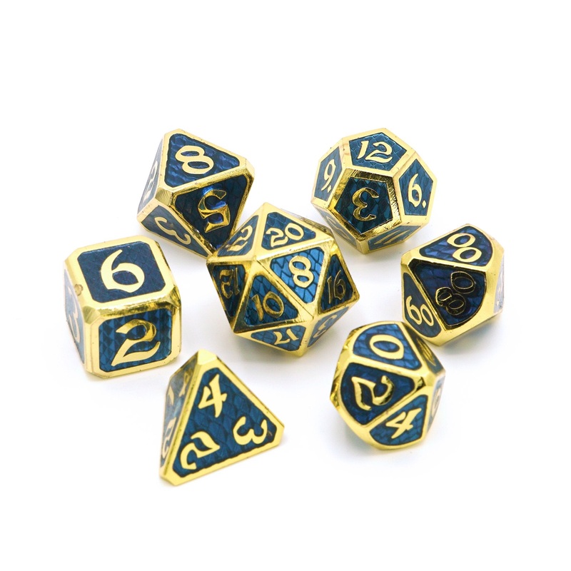 Die Hard 7-Dice Set - Drakona Khaos Erebus