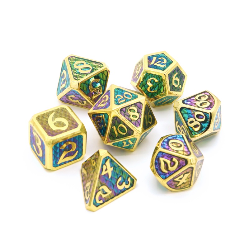 Die Hard 7-Dice Set - Drakona Khaos Hemera
