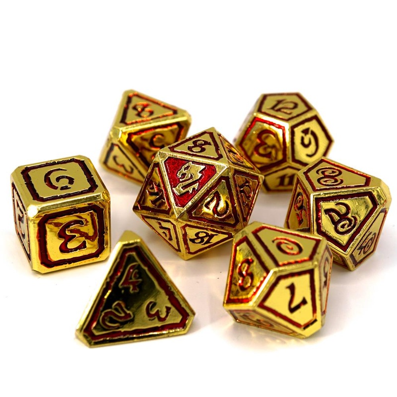 Die Hard 7-Dice Set - Kings of Gilded Ruin