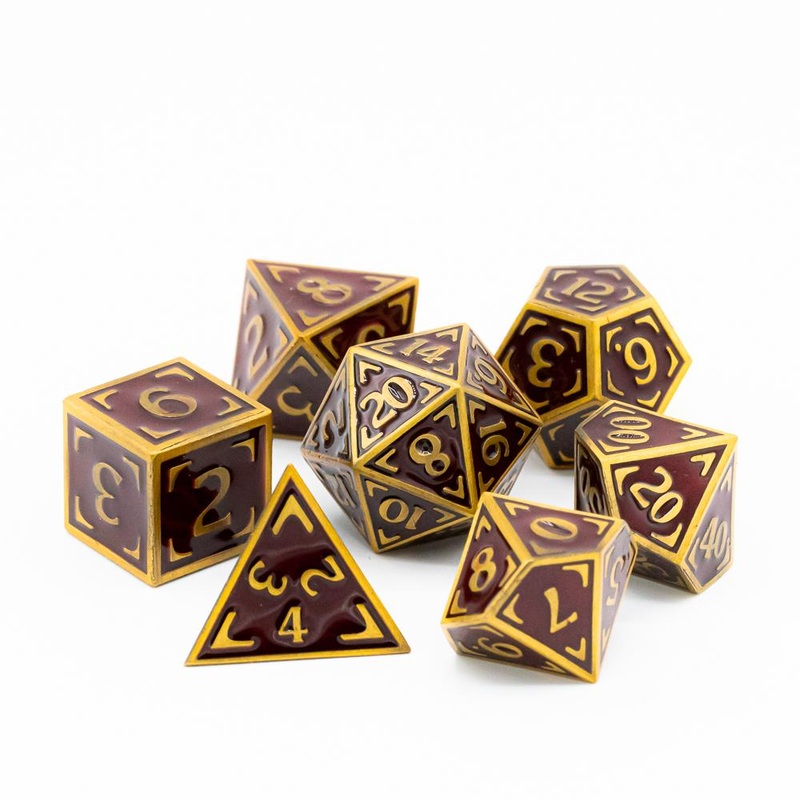 Die Hard 7-Dice Set - Reticle Uchronia Nouveau