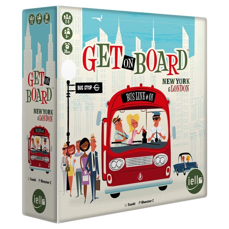 Get on Board: New York and London (Let's Make a Bus Route)