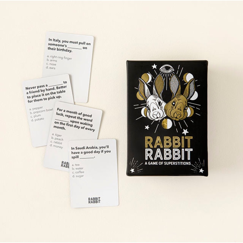 Rabbit Rabbit: A Game of Superstitions