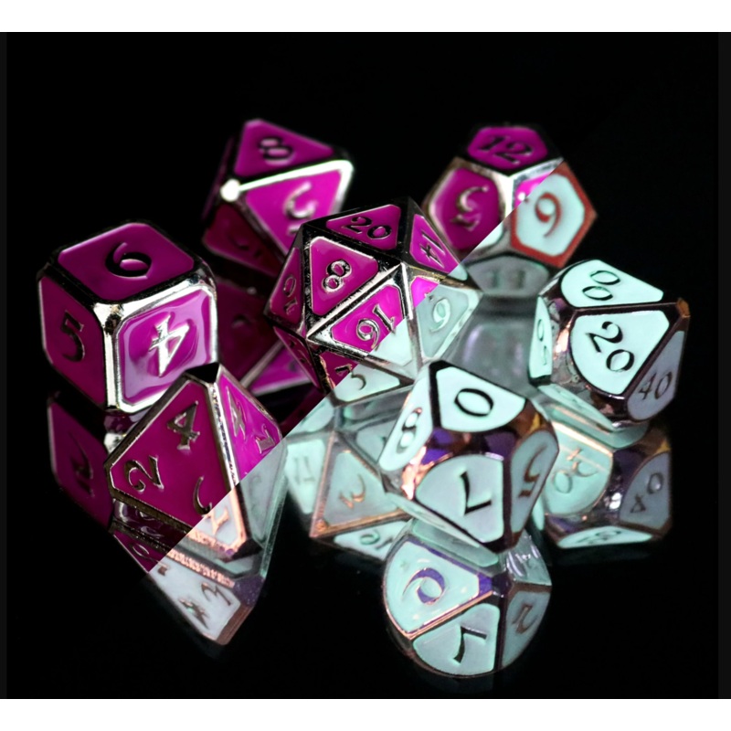 Die Hard 7-Dice Set - AfterDark Neon Haze