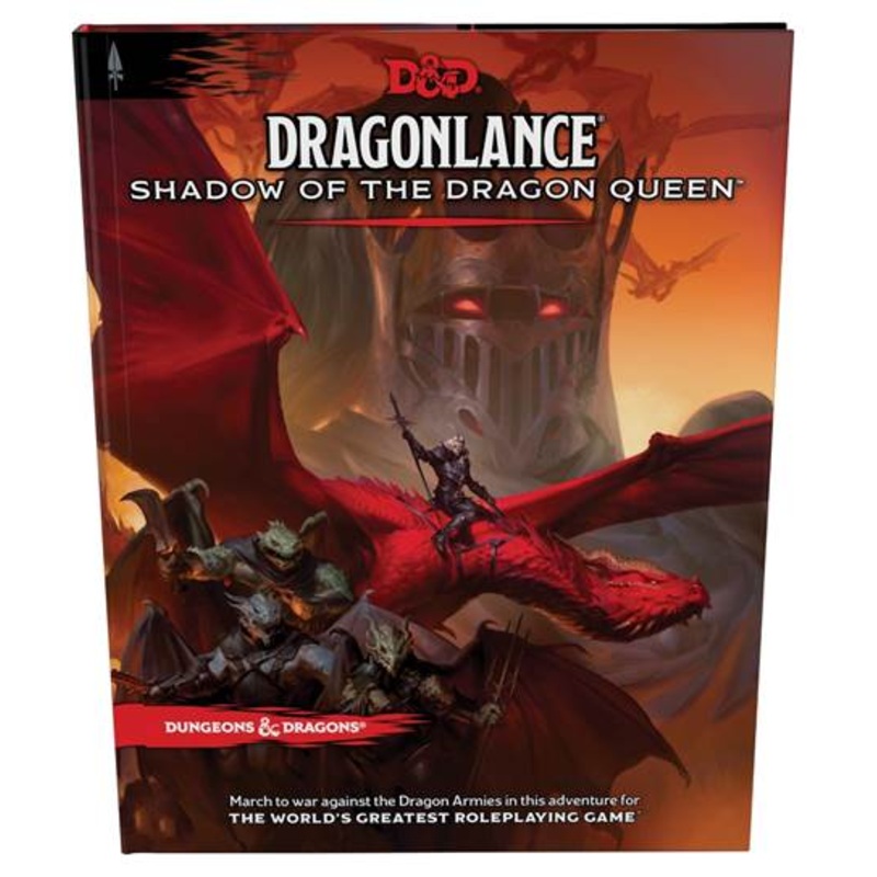 Dungeons and Dragons 5e: Dragonlance: Shadow of the Dragon Queen (hardcover)