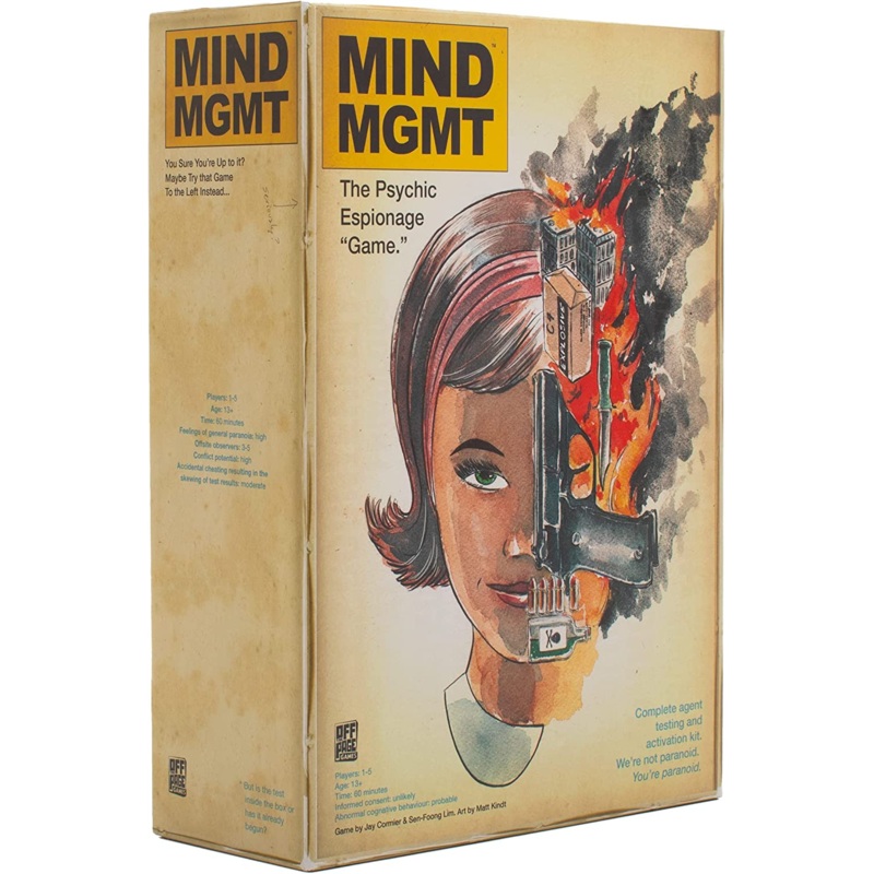 Mind MGMT: The Psychic Espionage "Game."
