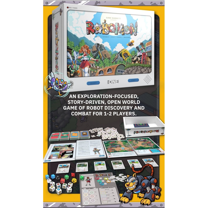 Robomon - The Tabletop Adventure! (Deposit) (Gamefound)