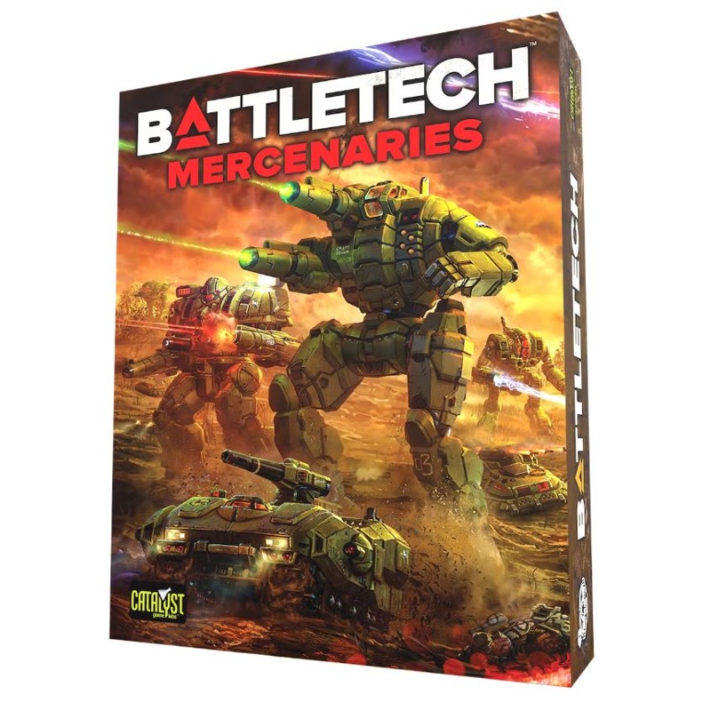 BattleTech: Mercenaries - Standard Cover (Kickstarter)