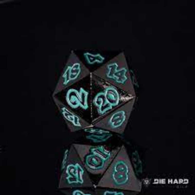 Die Hard Dice D20 25mm - Lumina Forbidden Lagoon