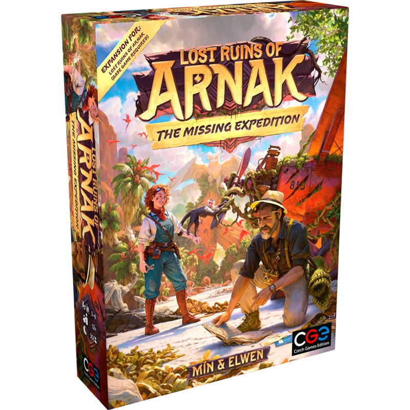 Lost Ruins of Arnak: The Missing Expedition Expansion