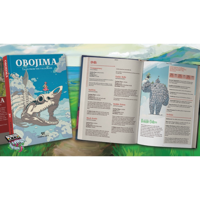 Obojima Tales From The Tall Grass: A 5E Campaign Setting (Deposit) (Kickstarter)