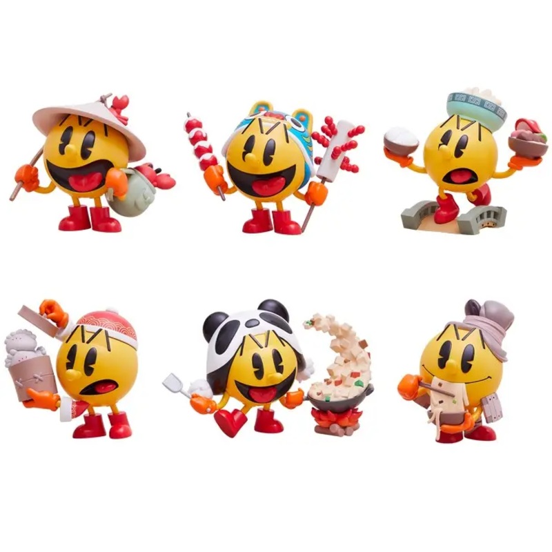 Pac-Man Shiquanshimei Series Trading Figure Set by Ribose (Set of 6 Pieces)